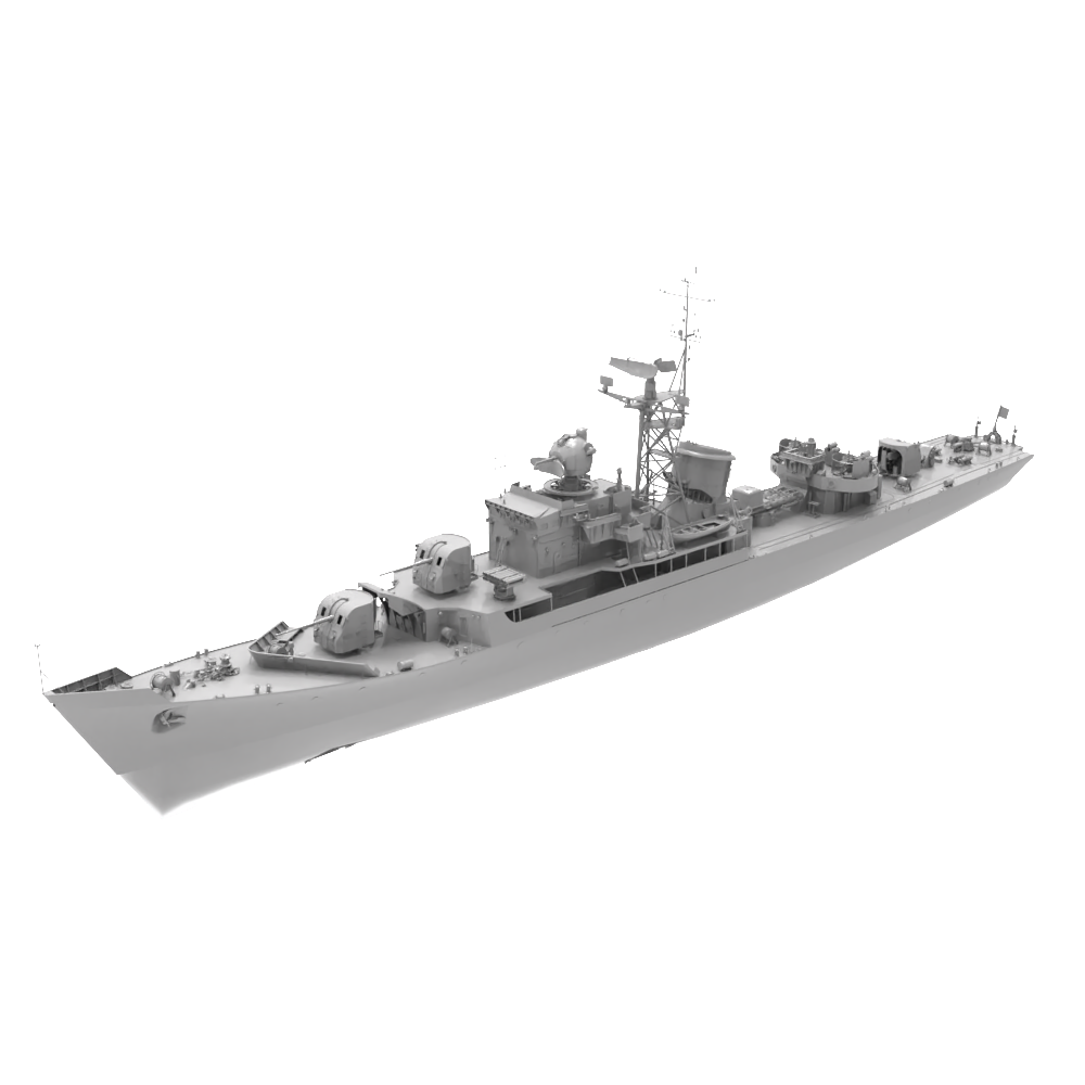 RHWS027 Military Model Kit Water Line Fregatte Karl Marx