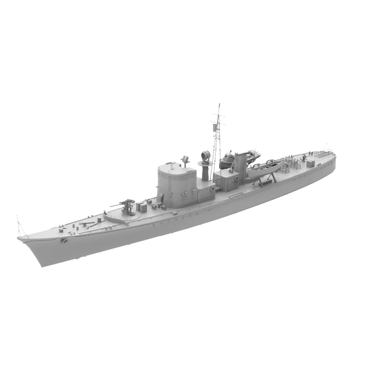 RHWS011 IJN Type K-8 No.13 Submarine Chaser Kusentei Water line