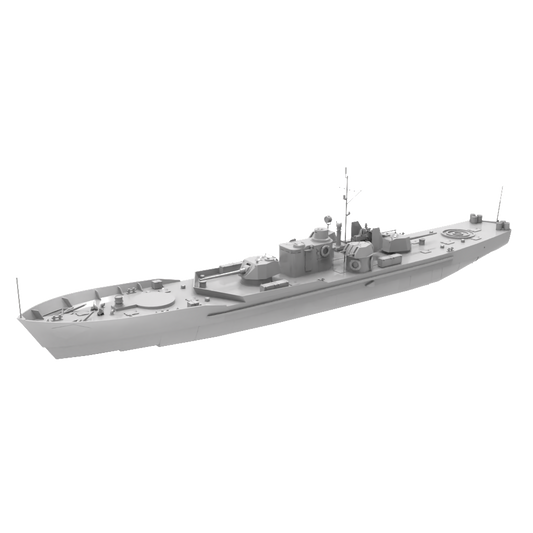 RHWS025 Military Model Kit Water Line USSR Project 186 ARMORED GUN BOATS