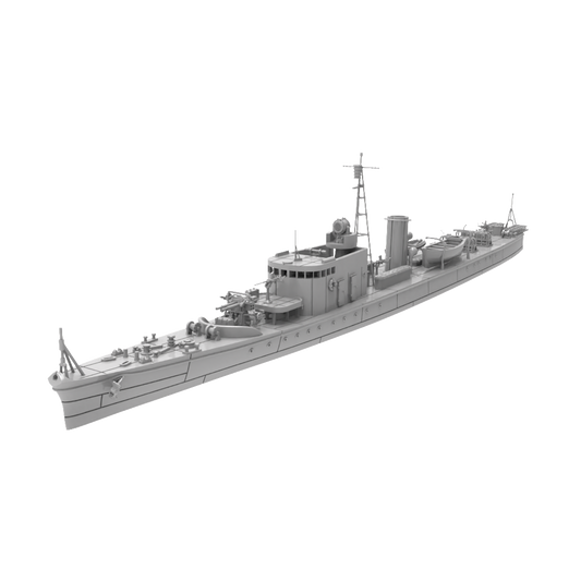 RHWS012 IJN Type K-7 No.4 Submarine Chaser Kusentei Water line