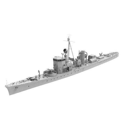 RHWS014 IJN Type K-3 No.1 Submarine Chaser Kusentei Water line