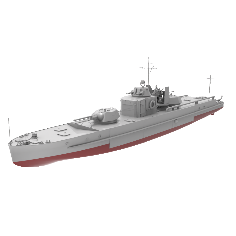 RHWS021S Military Model Kit Full Hull Project 1124M