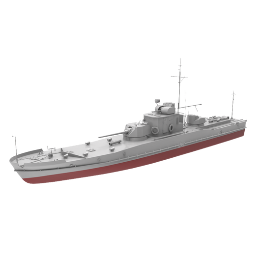 RHWS023S  Military Model Kit Full Hull USSR Project 191M ARMORED GUN BOATS