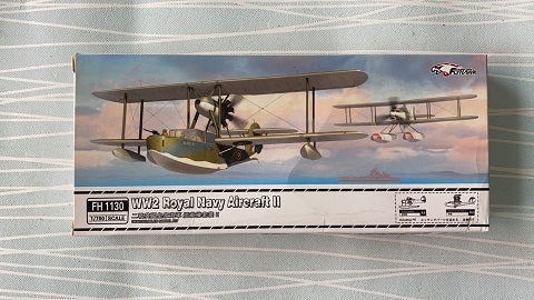 Flyhawk FH1130 1/700 WWII Royal Navy Aircraft II Plastic Model Kit