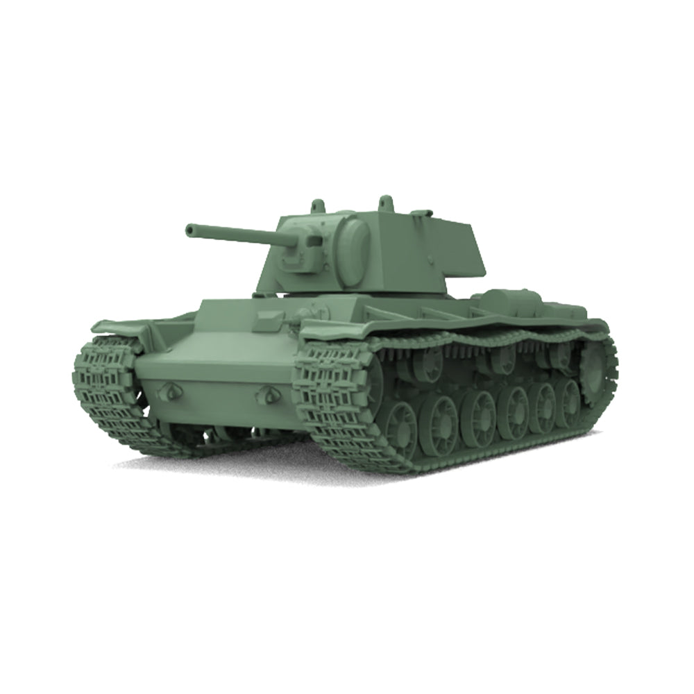 SSMODEL 858 Military Model Kit Soviet KV-1(ZiS-5) Medium Tank