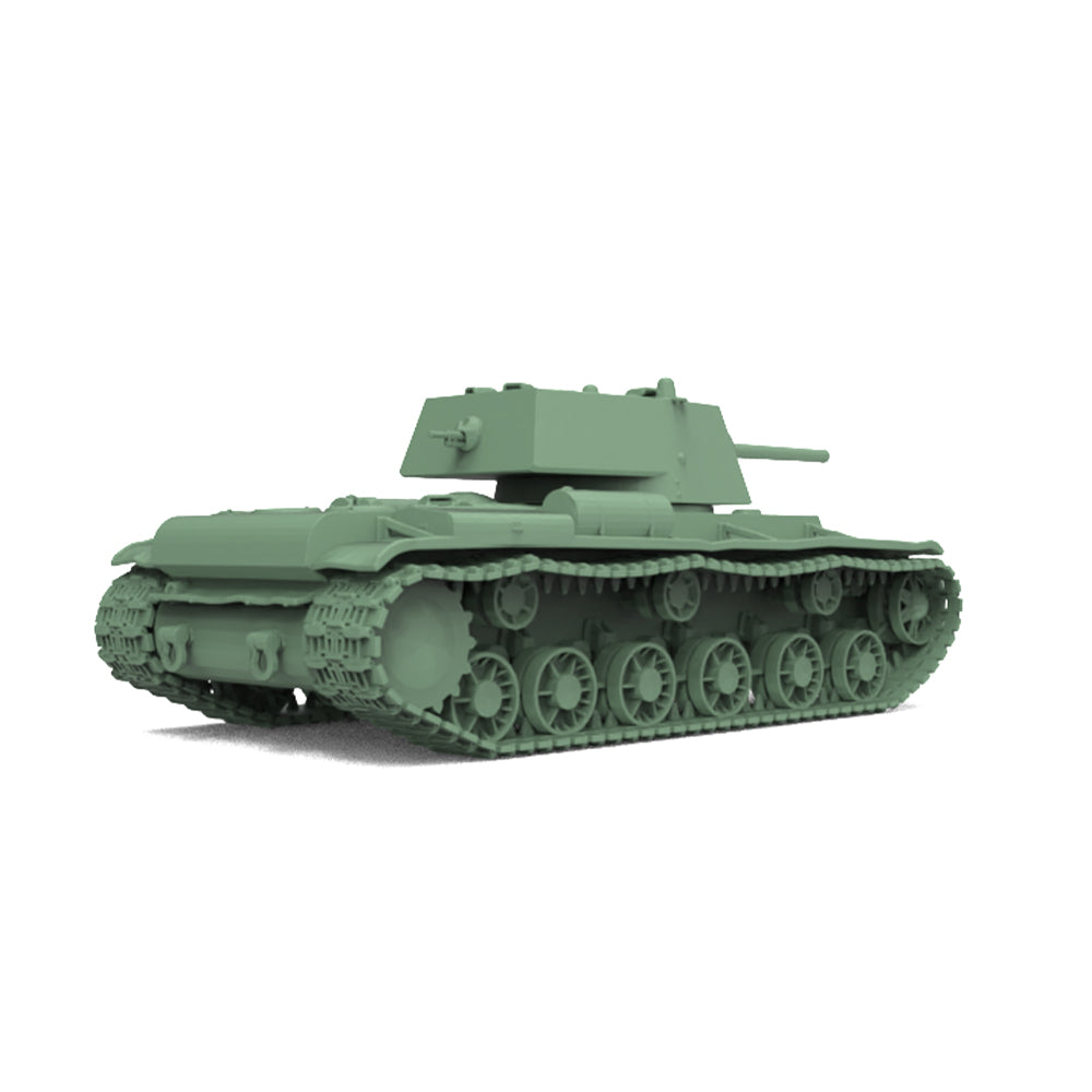 SSMODEL 858 Military Model Kit Soviet KV-1(ZiS-5) Medium Tank