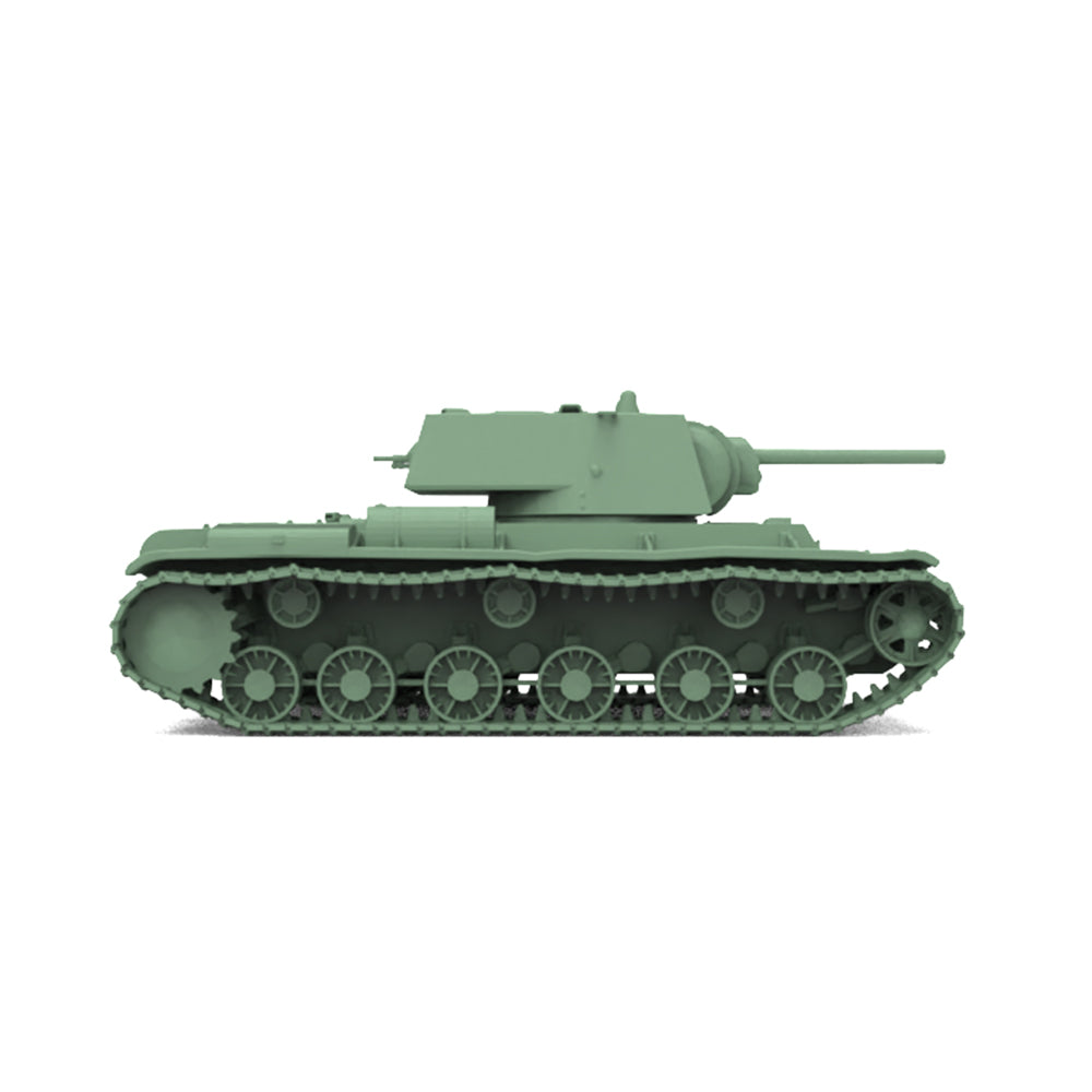 SSMODEL 858 Military Model Kit Soviet KV-1(ZiS-5) Medium Tank