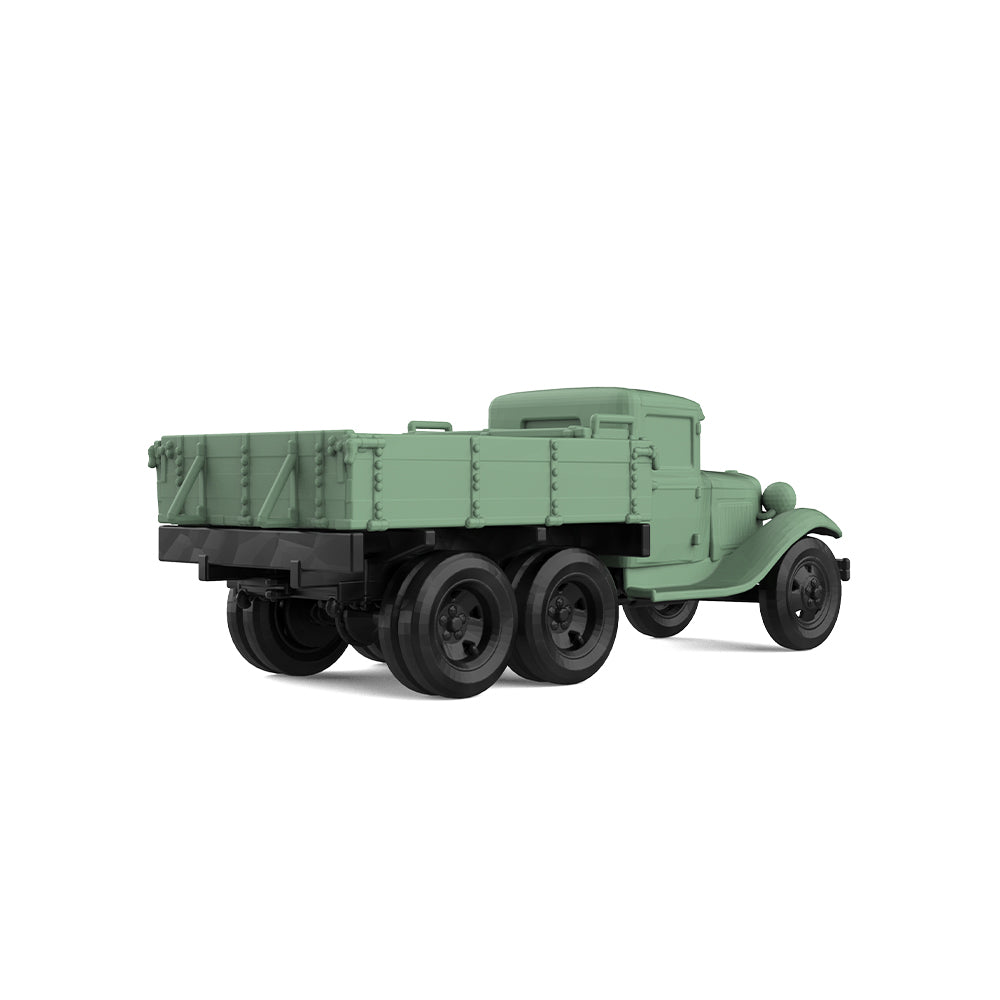 SSMODEL 866 Military Model Kit Soviet GAZ-AAA Anti-Aircraft Truck