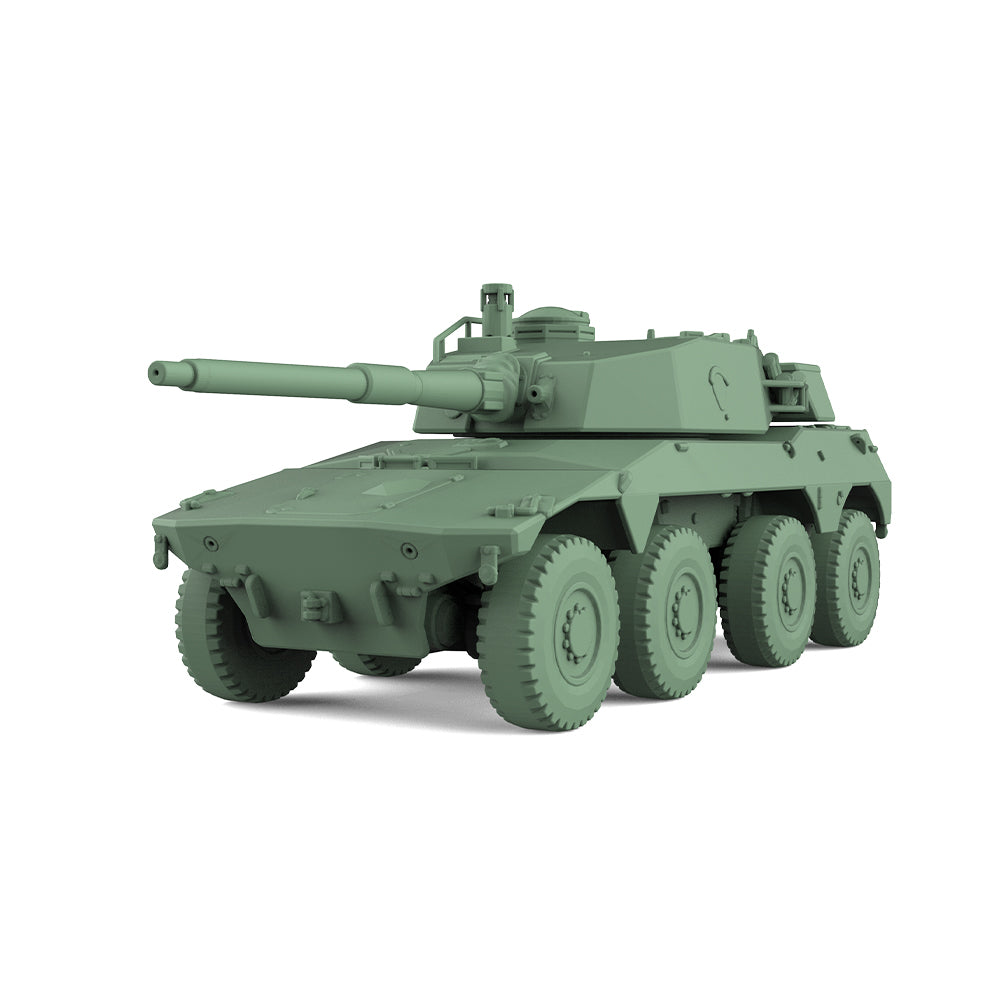 SSMODEL 904 Military Model Kit South Africa Rooikat 76 Tank Destroyer