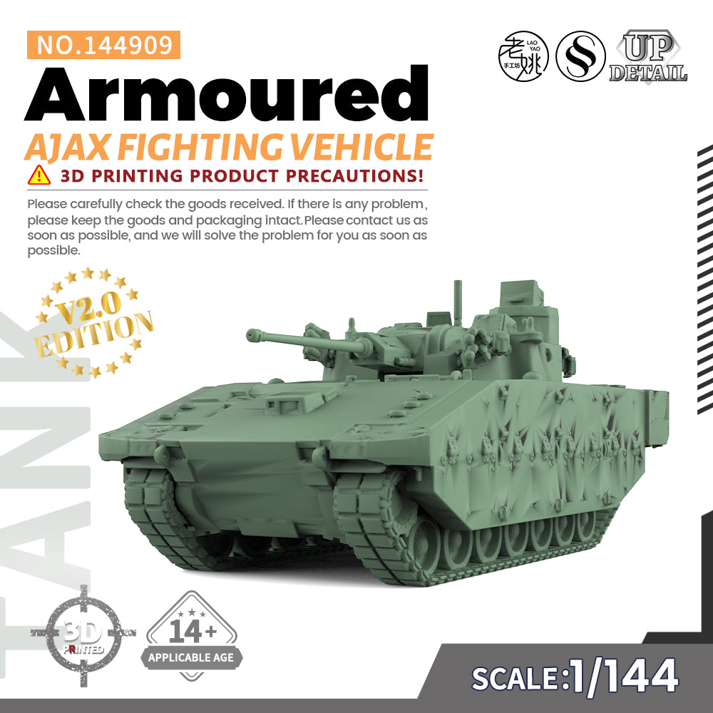 SSMODEL 909 Military Model Kit Ajax Armoured Fighting Vehicle