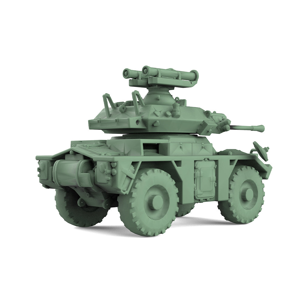 SSMODEL 910 Military Model Kit Britain FV721-Fox Armoured Fighting Vehicle