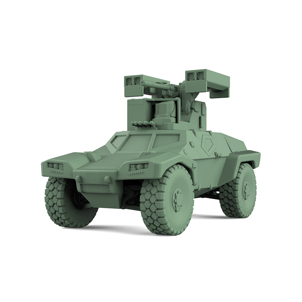 SSMODEL 966 Military Model Kit France CRAB Armoured Vehicle