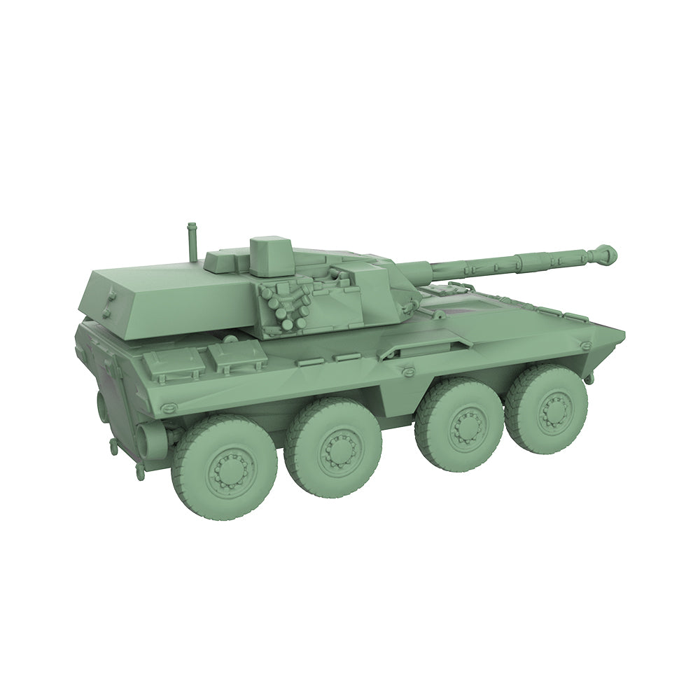 SSMODEL 980 Military Model Kit Czech Republic ZUBR PSP Tank Destroyer