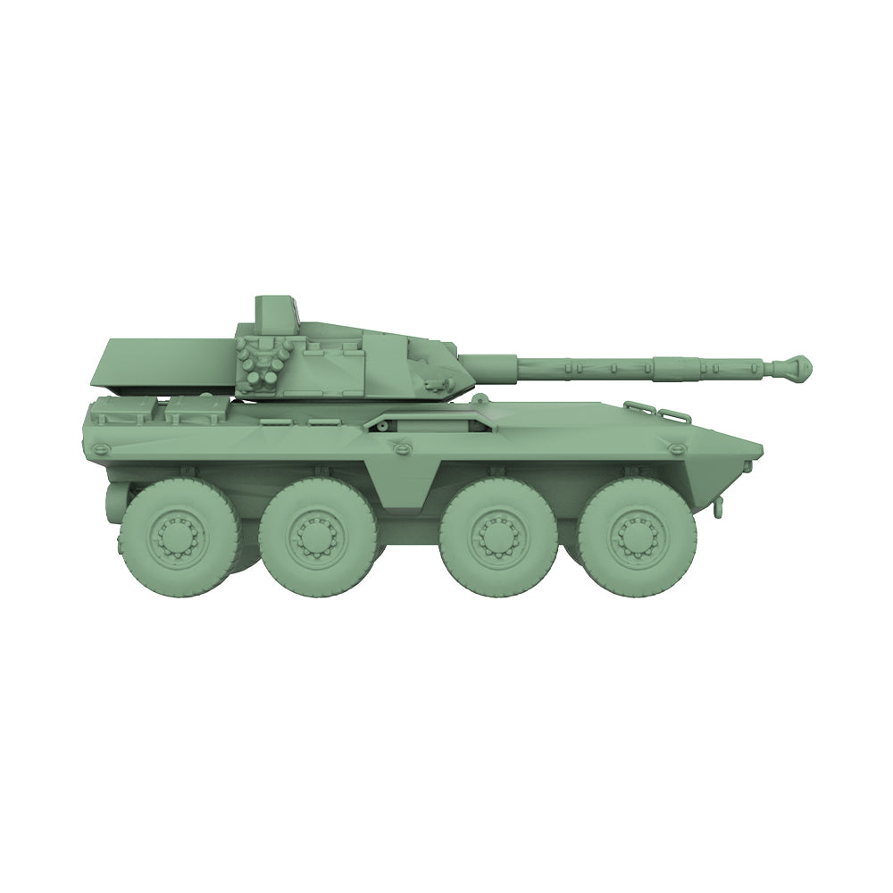 SSMODEL 980 Military Model Kit Czech Republic ZUBR PSP Tank Destroyer