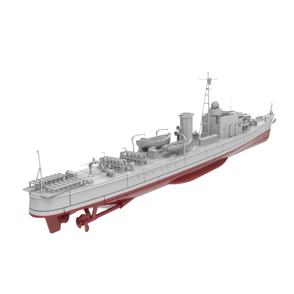 RHWS012S Type K-7 No.4, Kusentei Full Hull