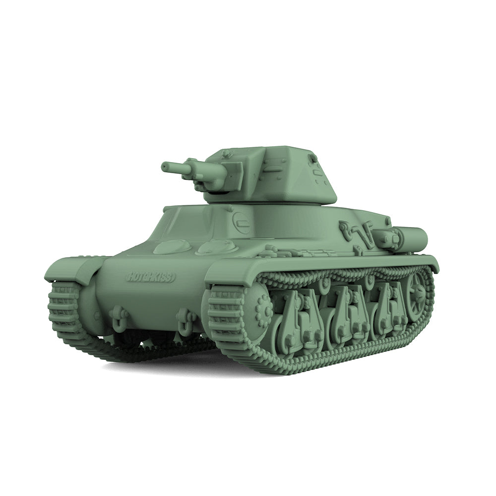 SSMODEL 814 Military Model Kit German Pz.Kpfw. 38H 735 (f) Light Tank