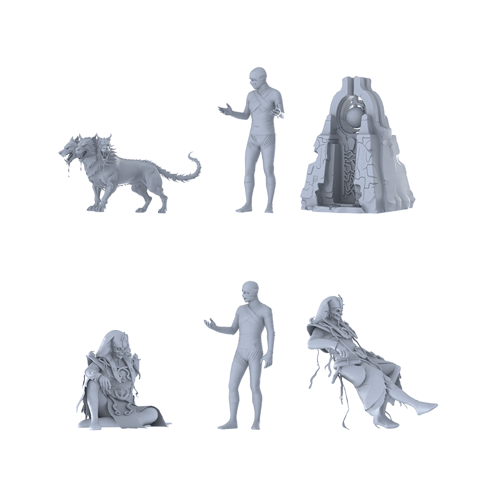 MRY-SFW LYGR348 Ancient Egyptian Six Gods Daily Actions 5