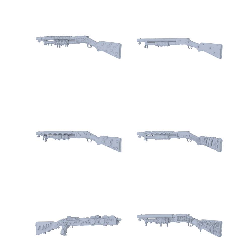 MRY-SFW LYGS064 Mineral & Vine Modified Short Shotgun Collection - 6 Decorative Models