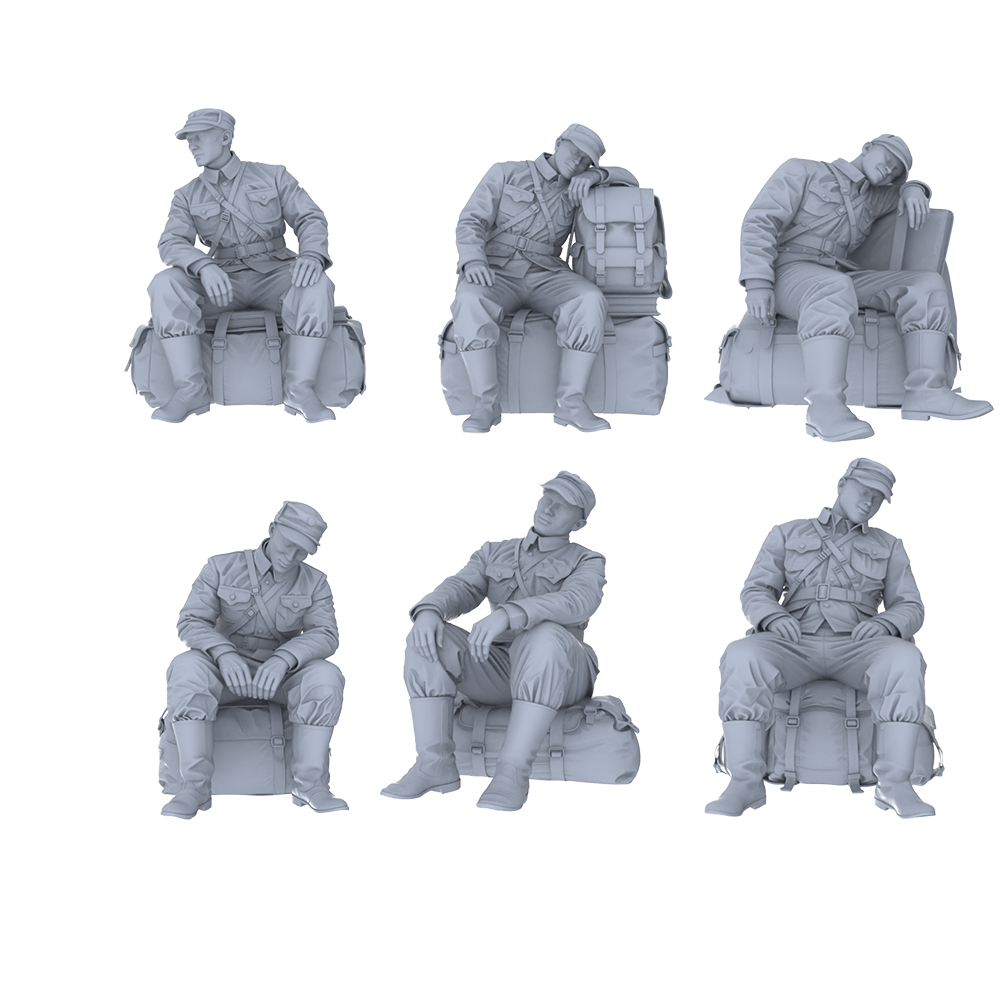 MRY-SFW LYGR550 Northeastern Army 2 Six-Person Rest Group