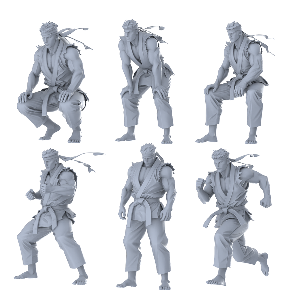 MRY-SFW LYGR463 Taekwondo Muscular Men Six-Person Daily Routine 2