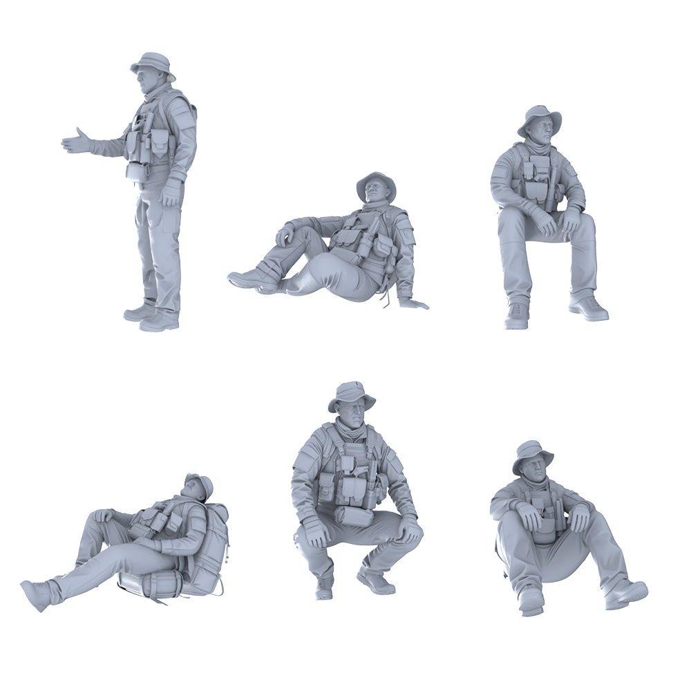 MRY-SFW LYGR453 Navy SEALs Six-Person Daily Routine 2