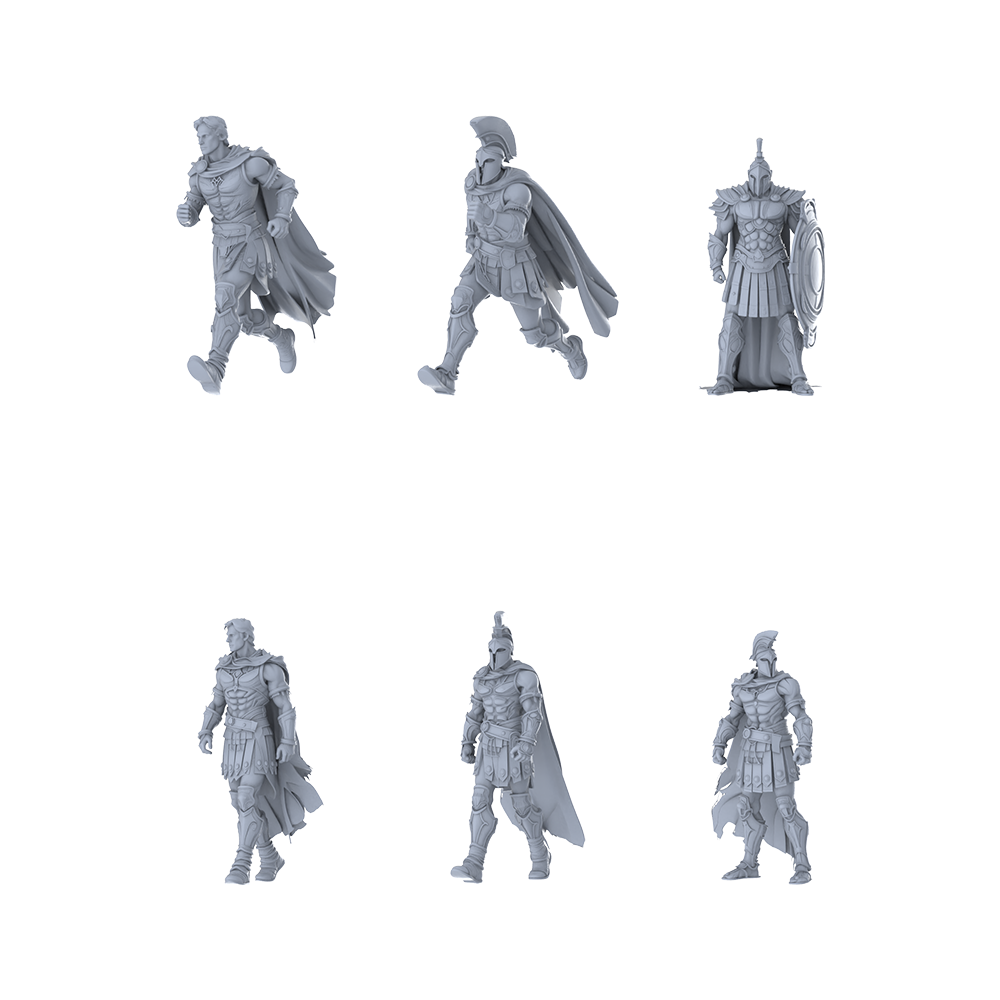 MRY-SFW LYGR355 Ancient Spartan Six-Person Basic Move