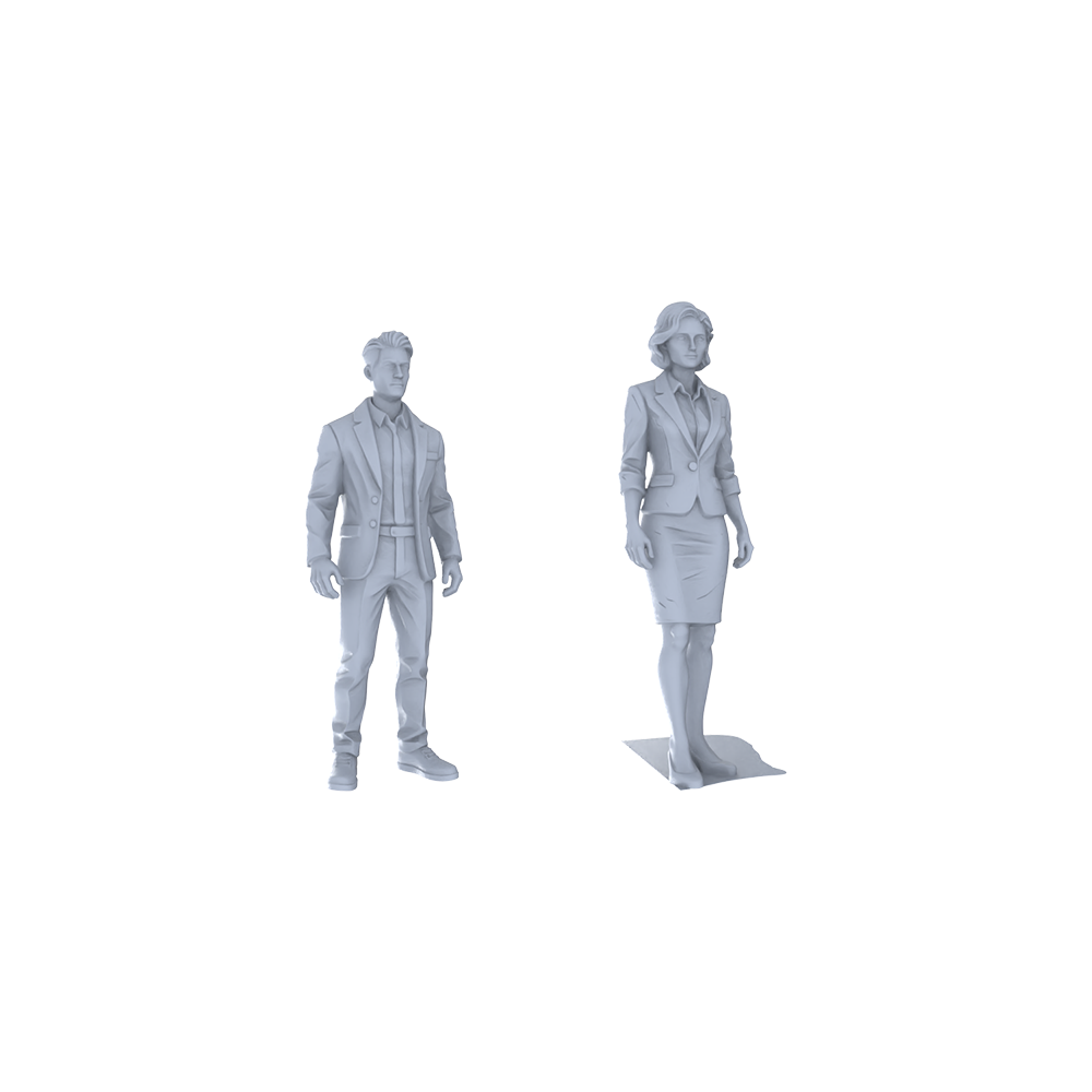 MRY-SFW LYTR399 Business 2-Pack, Ideal Office, Tabletop Painting Miniature Car Diorama Figures Scene Props Accessories Resin