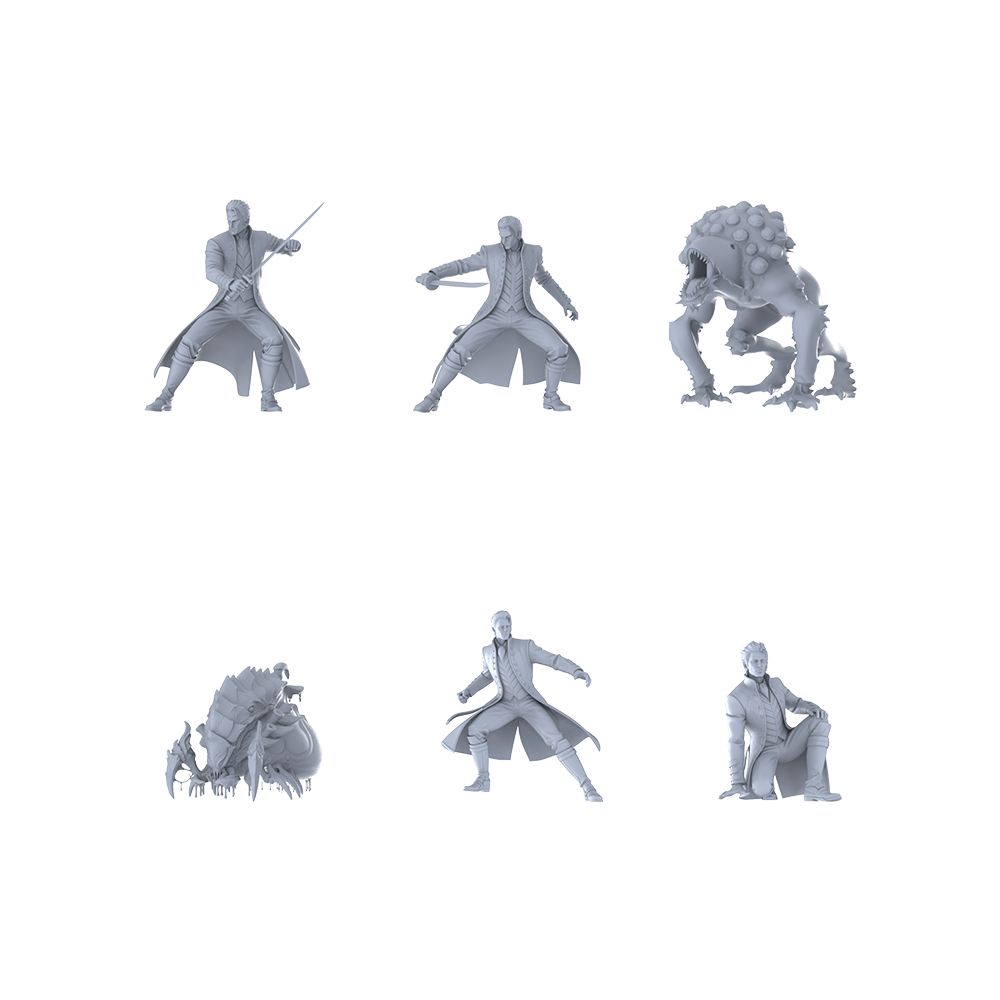 MRY-SFW LYGR429 Young Ghost Hunter Six-Person Battle