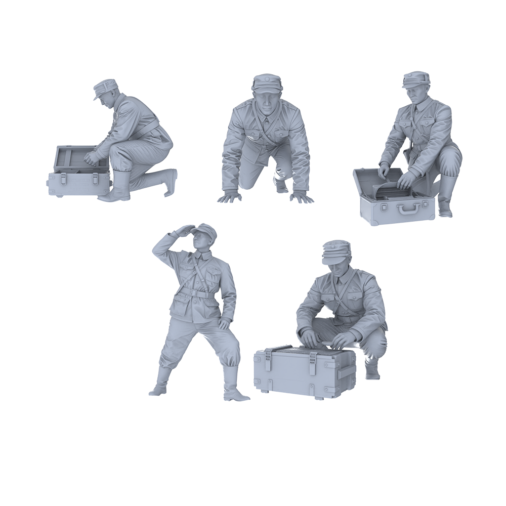 MRY-SFW LYGR552 Northeastern Army 2 Five-Person Combat Readiness Group