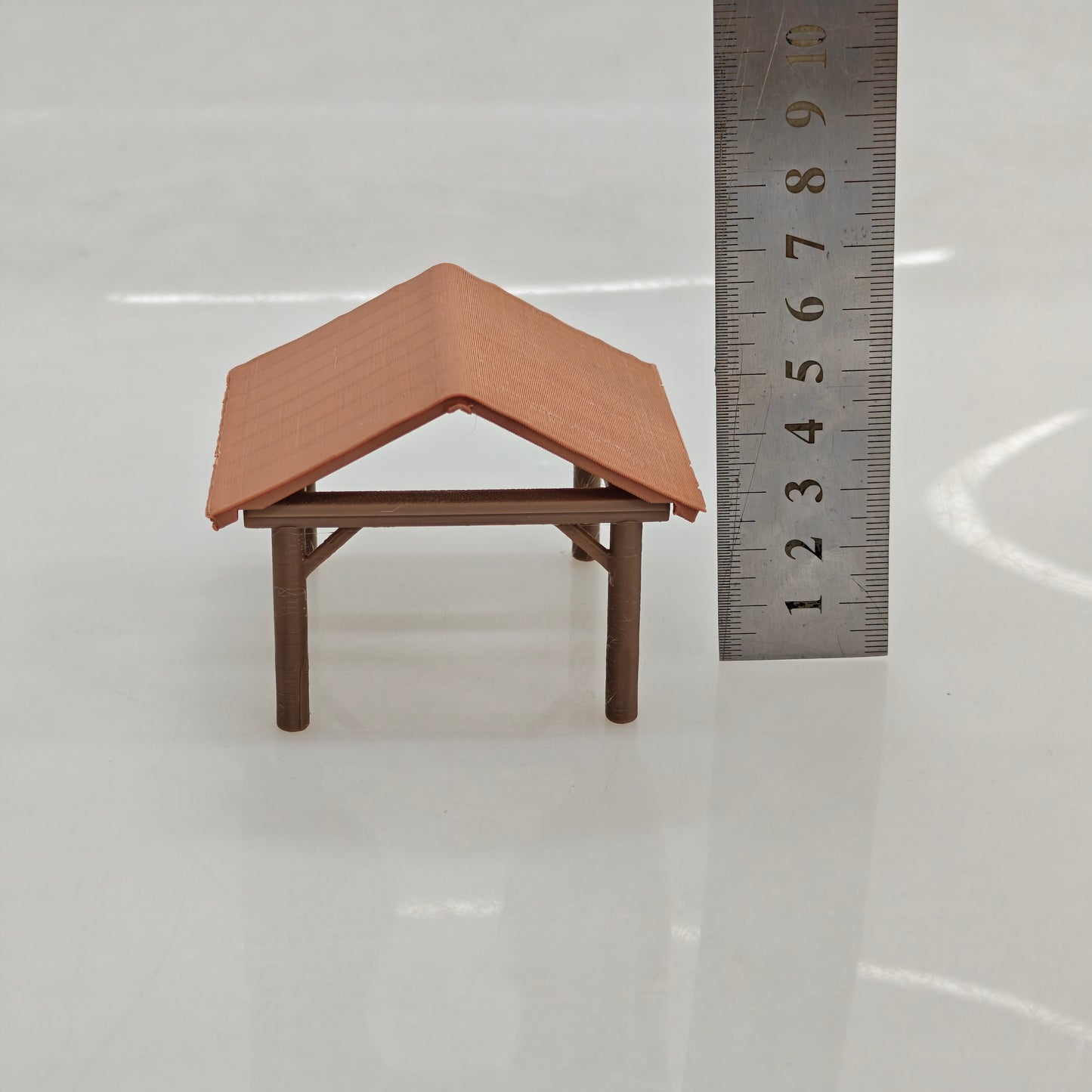 RHF0421 Farm-style small thatched shed Desktop Ornament Sand Table Architecture Architectural Model Miniature House Small-scale Landscaping