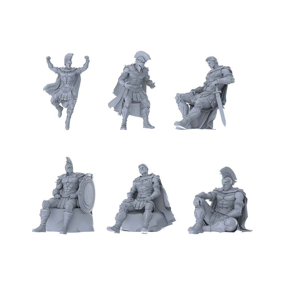 MRY-SFW LYGR358 Ancient Spartan Six-Person Daily Routine 2
