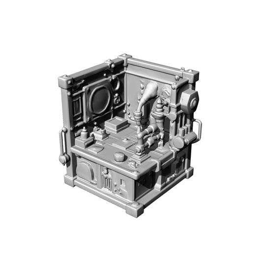 RHMG-168(169) 1/S 1/L  3D Printed Architectural Model Decor Miniature Building Ornament For Deskdesktop Ornament Steampunk Test Bench 1
