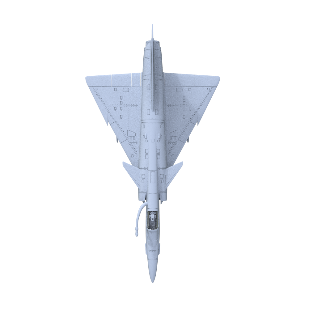 Yao's Studio LYR917A Military Model Kit South Africa Atlas Cheetah Fighter Aircraft Touch Down