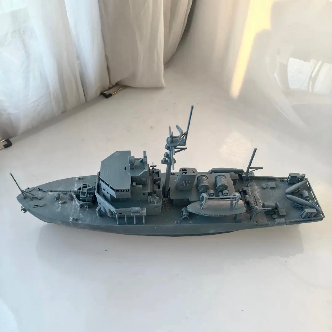 SSC160 Military Model USS Aggressive CLass Minesweeper Water Line