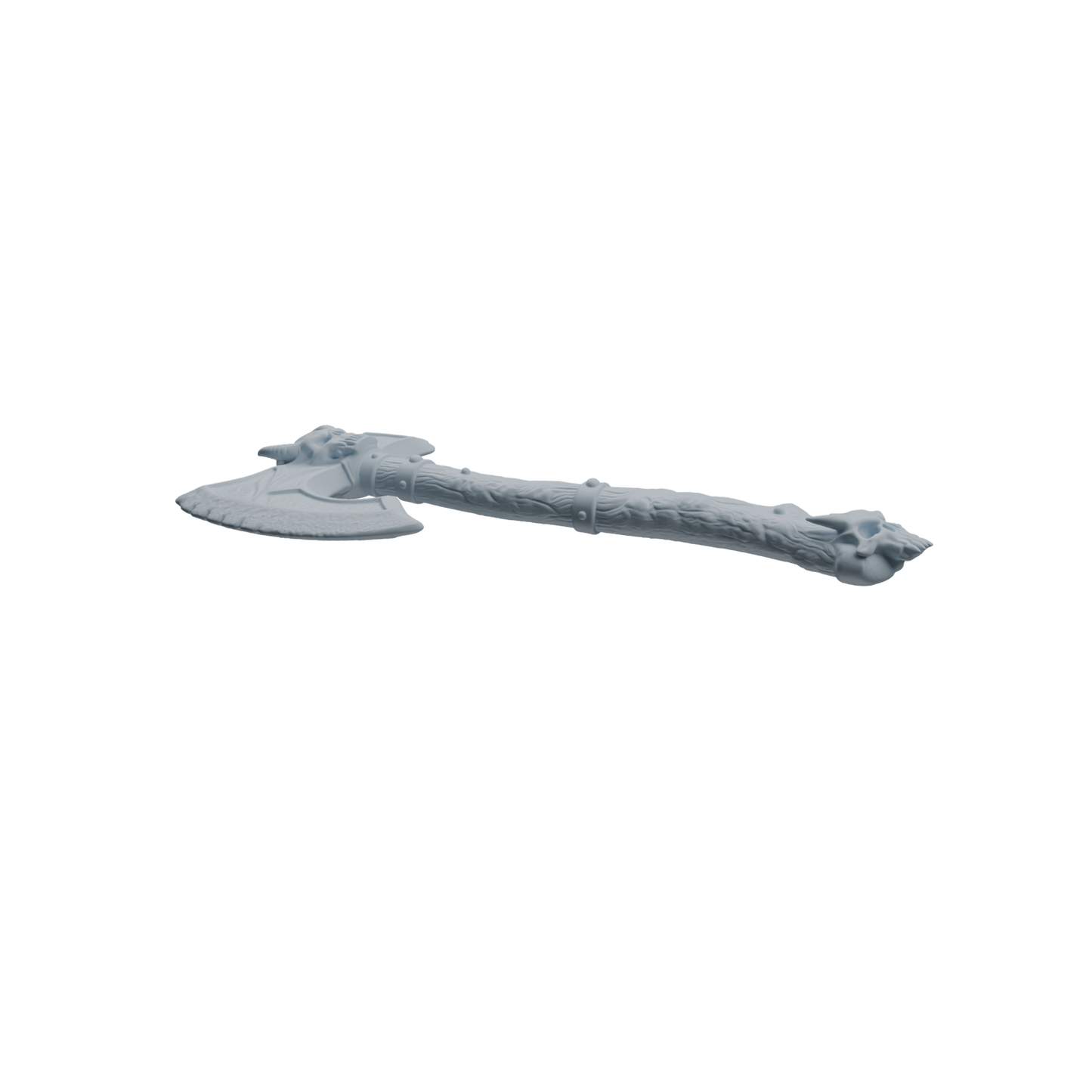 MRY-SFW LYGS421 Spiked Scythe and Axe Weapon Modern Model 4 pcs