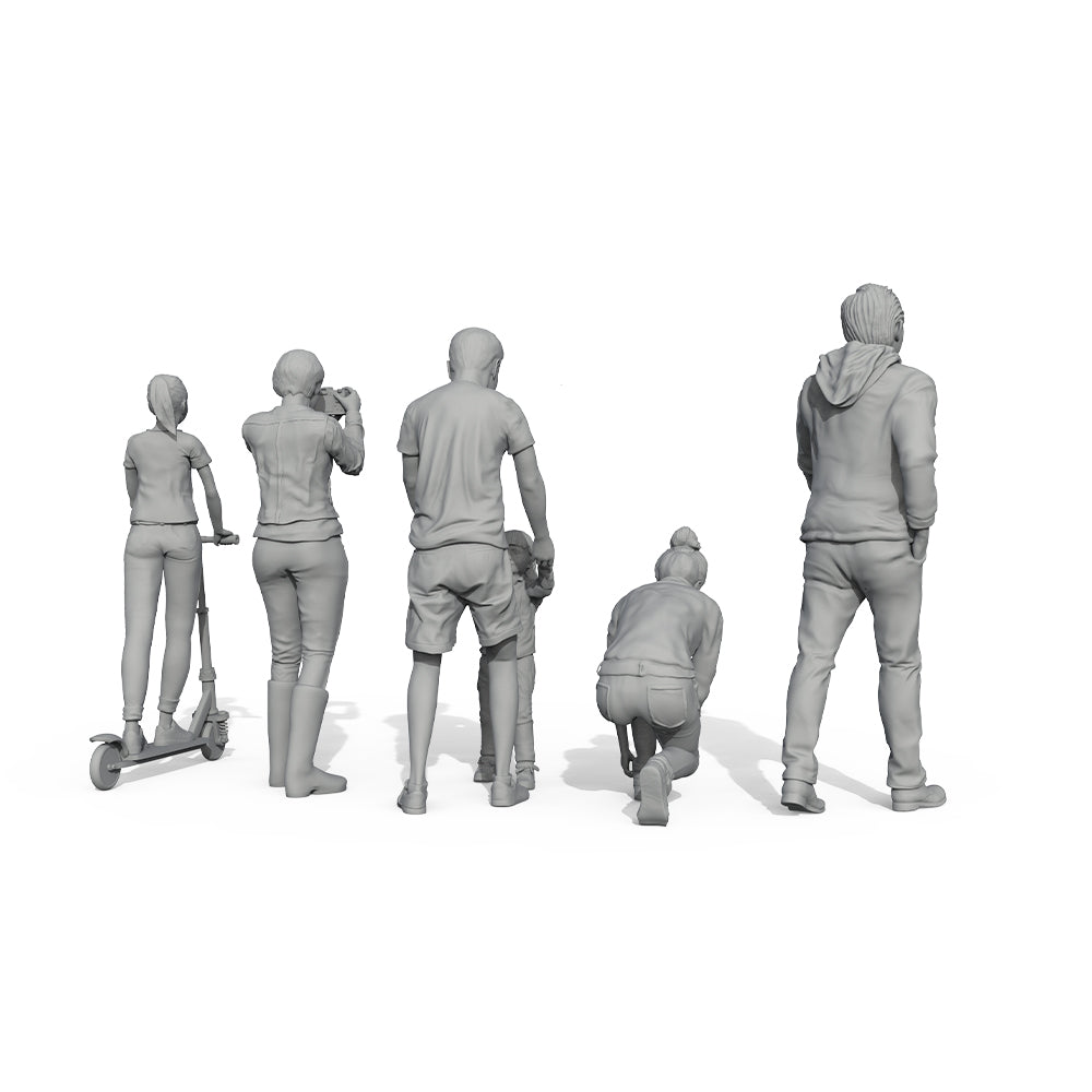 Yao's Studio LYT108 Sand Table Scene Miniature Character HO/OO/Z/N/TT Railroad Miniature Accessory Display Props