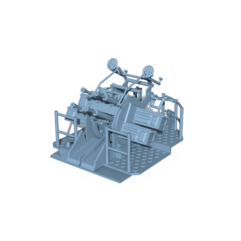 Yao's Studio LY017B 1/700(350,200,144) Model Upgrade Parts British Navy 2pdr Pompom Gun Elevation Angle Without Shield