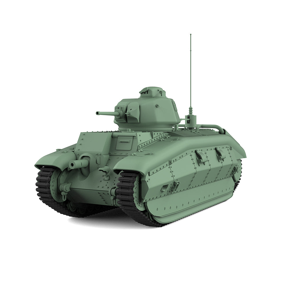 SSMODEL 652 Military Armoured Model Kit France B1 Heavy Tank (Phase III)