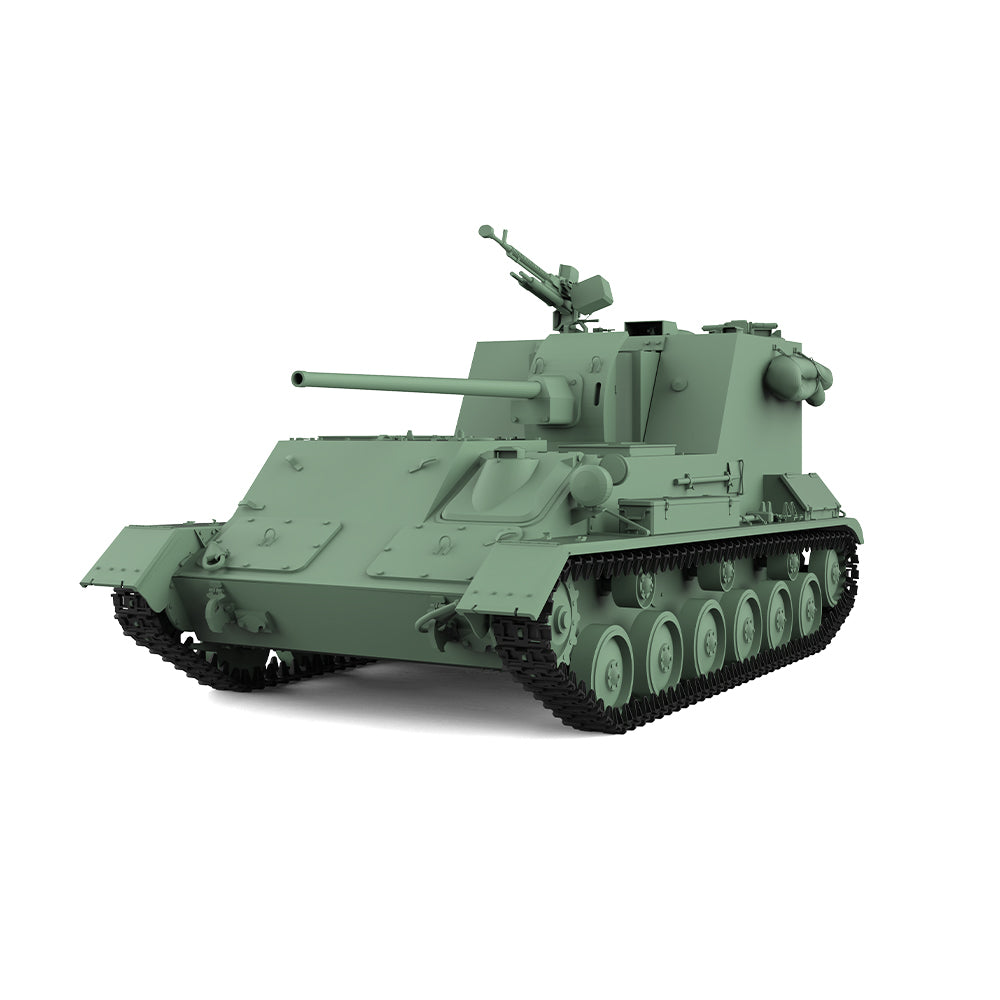 SSMODEL 609 Military Armoured Model Kit Soviet SU-76G Tank Destroyer