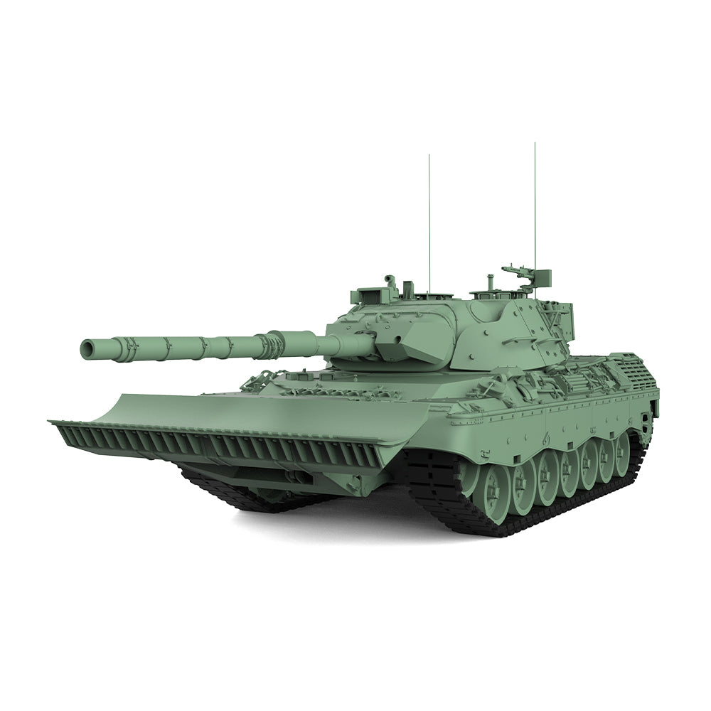SSMODEL 701 Military Armoured Model Kit German Leopard 1A5 Main Battle Tank With Dozer Blade