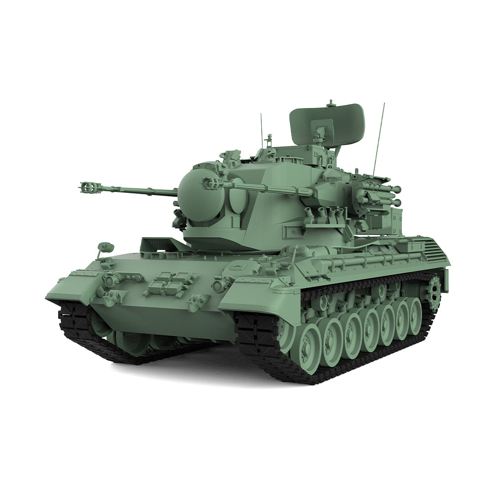 SSMODEL 699 Military Armoured Model Kit German FlakPzGepard 1A2 SPAA Track B