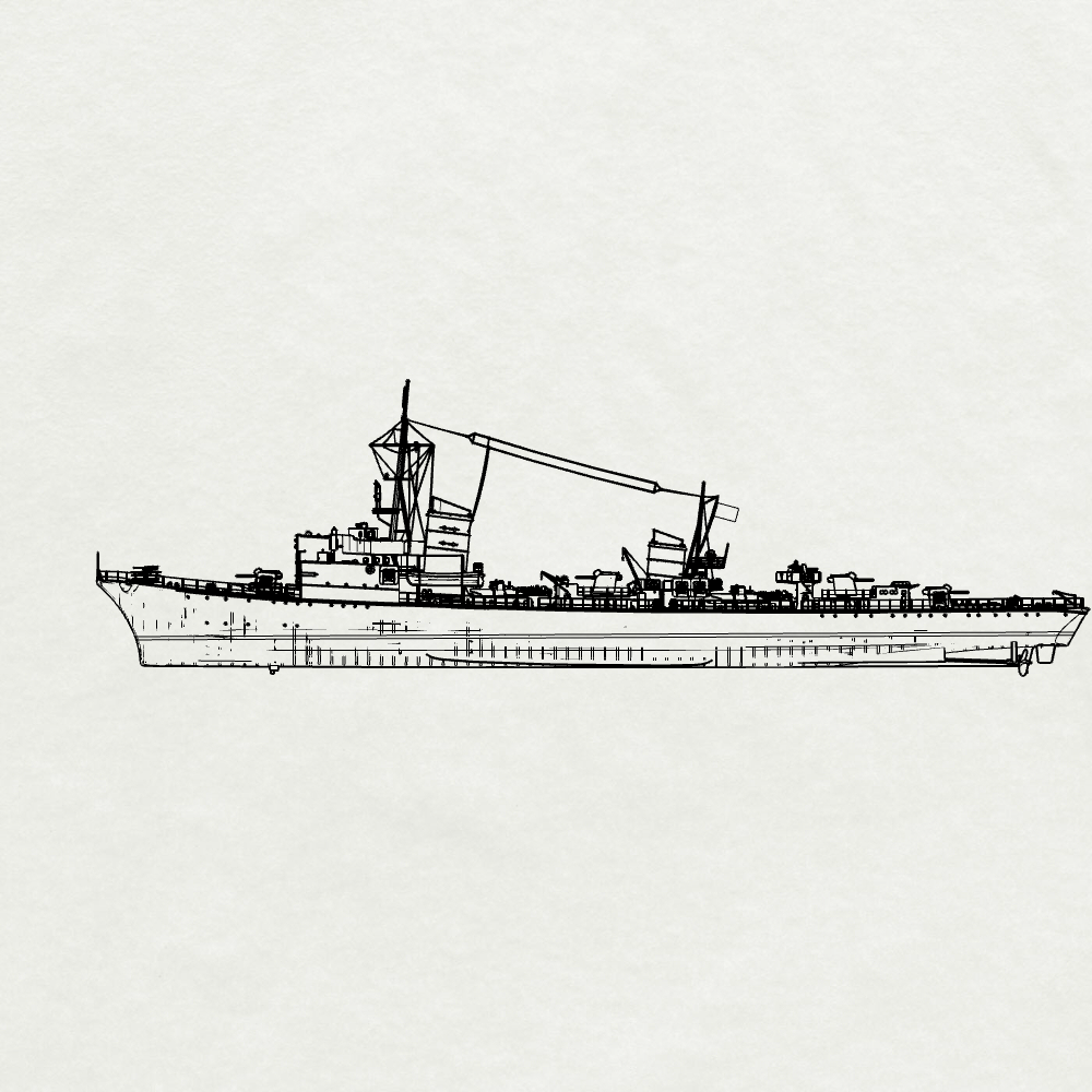 SSMODEL 726S Military Model Kit German T22 Torpedo Boat 1939 Full Hull