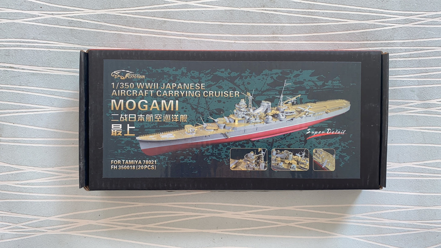 Flyhawk FH350018 1/350 WWII Japanese Aircraft Carrying Cruiser Mogami For Tamiya 78021
