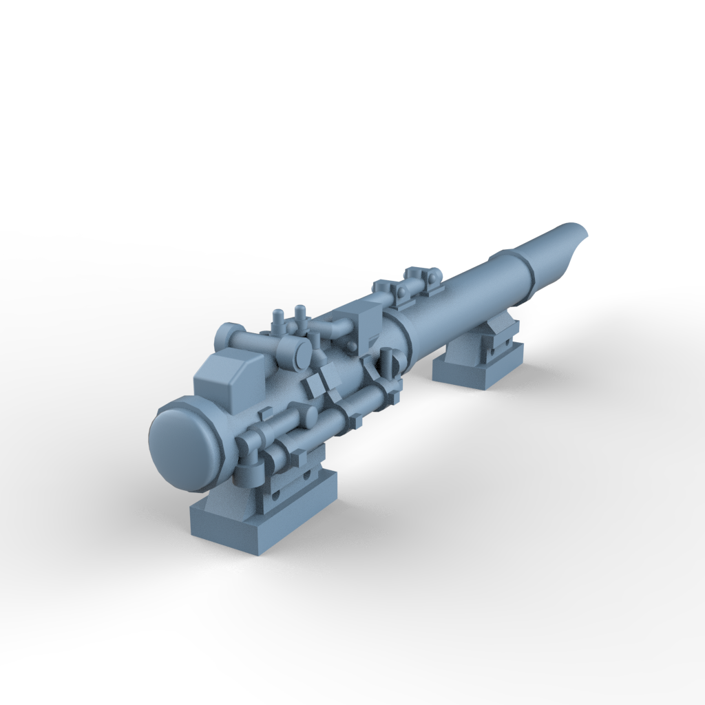Yao's Studio LYCG397 Model Upgrade Parts Germany 533mm Torpedo Tube
