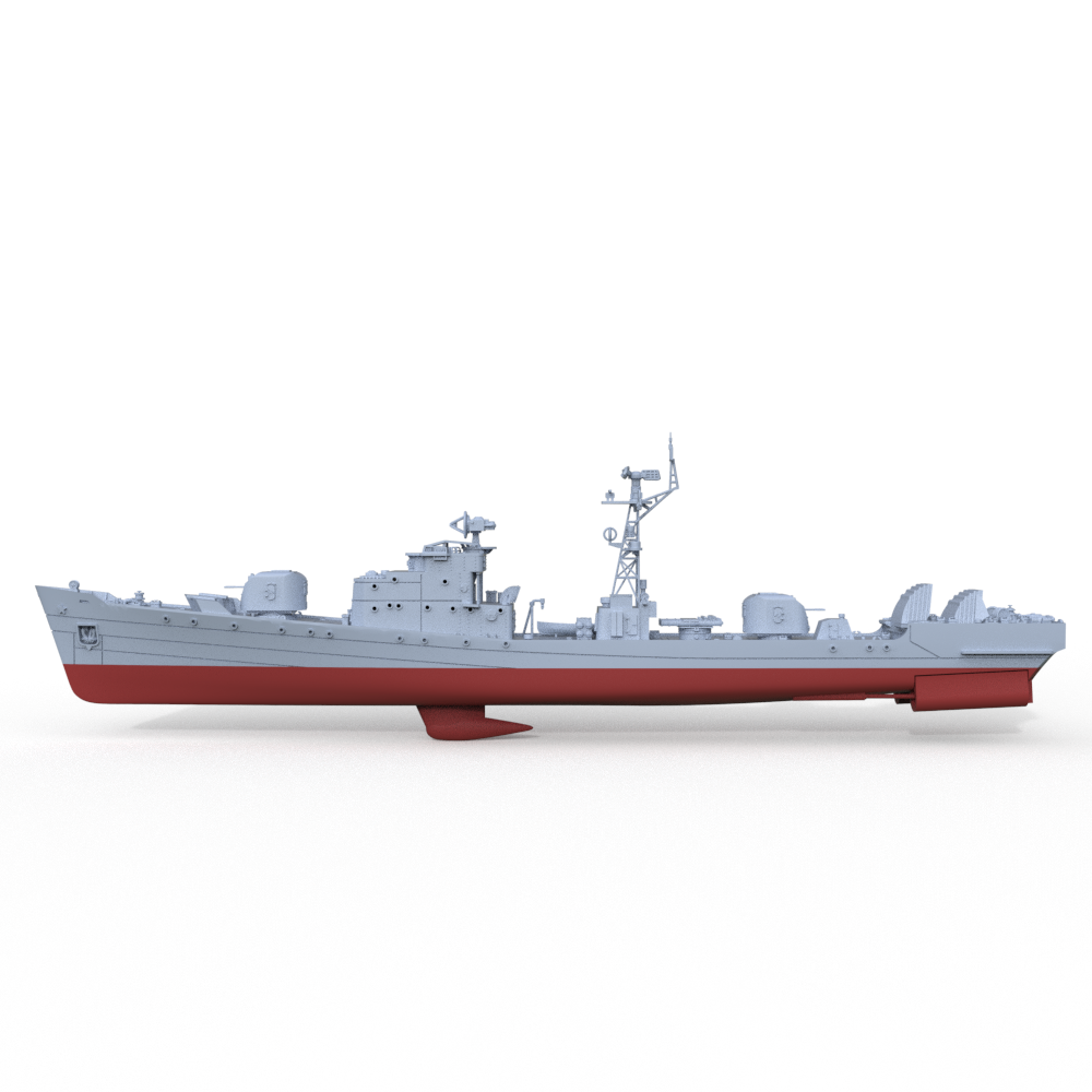 SSMODEL 627S Military Model Kit Soviet Mirka-Class I SKR-7 Frigate Full Hull