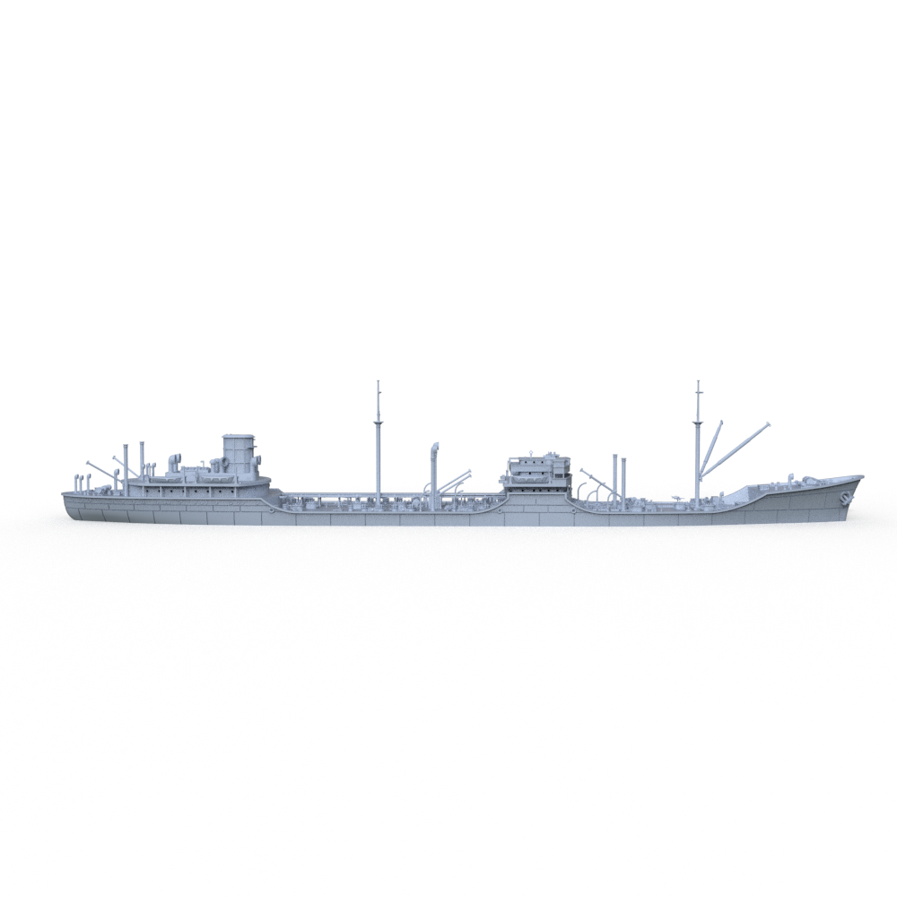 SSMODEL 722 Military Model Kit USN Ohio Cargo Ship(Bottomless Version)