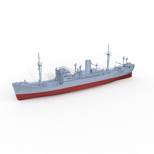 SSMODEL 723S Military Model Kit German Goldenfels Cargo Ship Full Hull