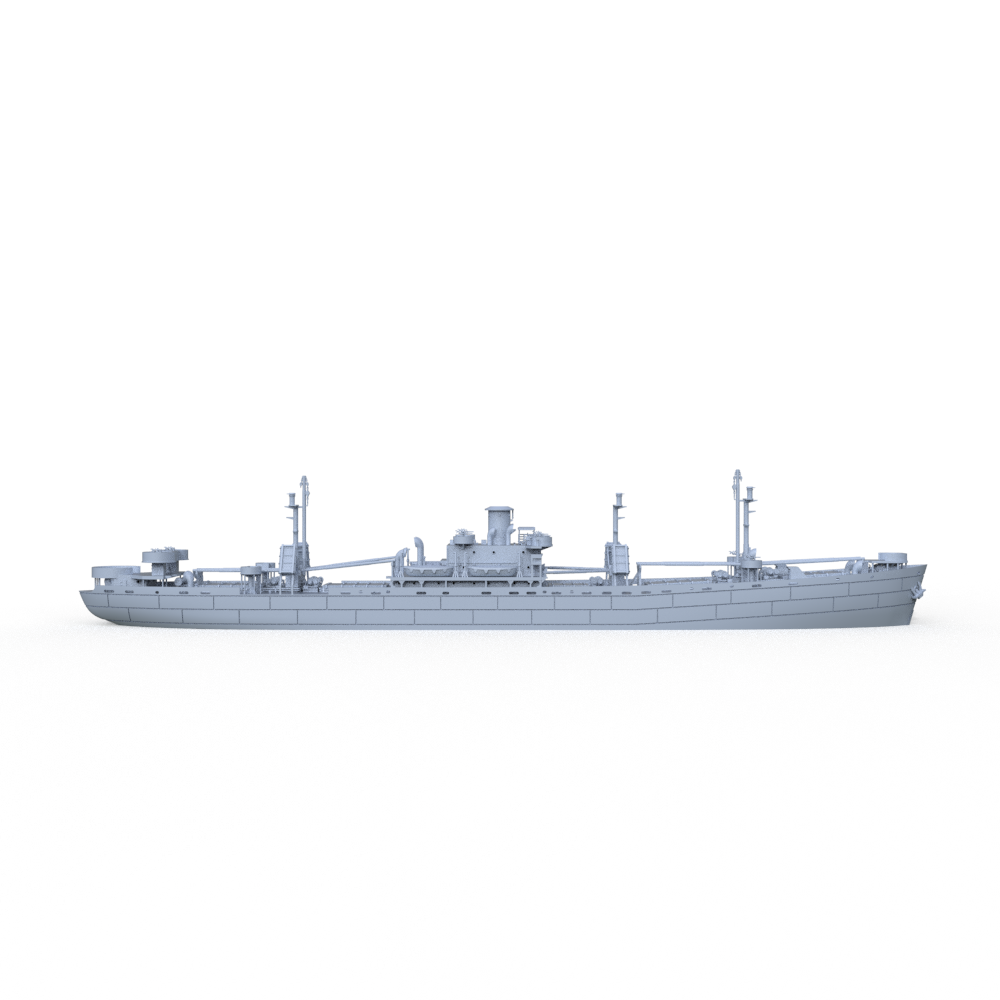 SSMODEL 725 Military Model Kit USN Cargo Liberty Ship(Bottomless Version)