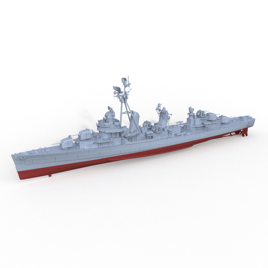 SSMODEL 729S Military Model Kit German Z21 Destroyers Z4 1960 Full Hull