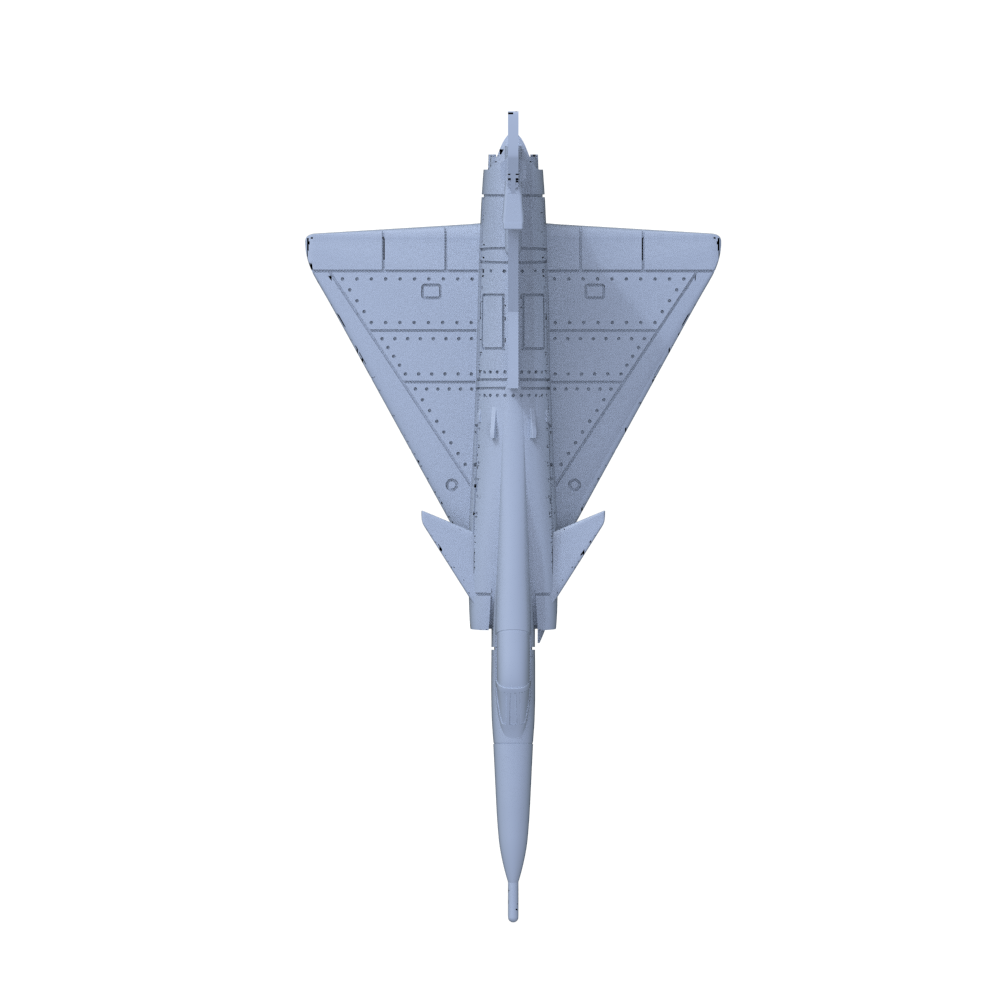 Yao's Studio LYR915B Military Model Kit Israeli Kfir C.10 Fighter Aircraft Take Off